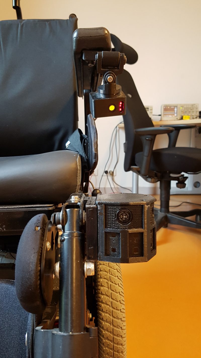 Présentation d’un système optoélectronique de sécurisation pour fauteuil roulant électrique